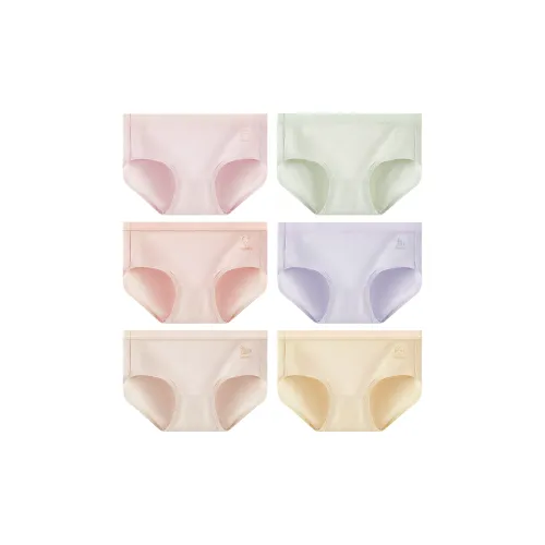 Удобные и освежающие трусики-бикини женские 6 штук в упаковке