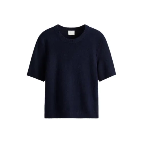 H M Морской Синий Унисекс Трикотаж