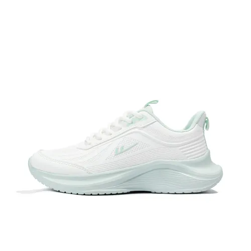 Warrior Беговые кроссовки Низкие Бело-зеленые Женские