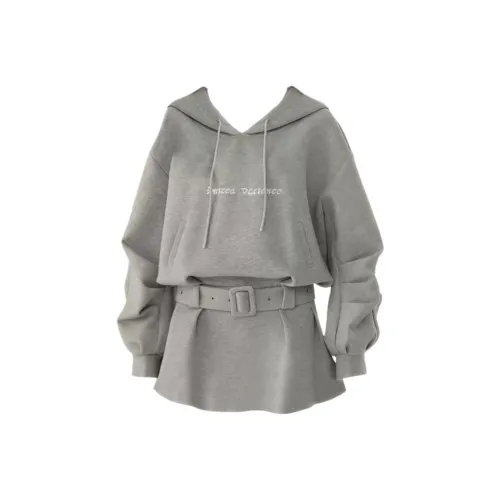 Nathania Длинное платье с длинными рукавами женское