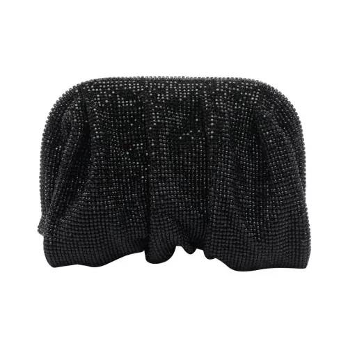 BENEDETTA BRUZZICHES Кристальный клатч женский черный