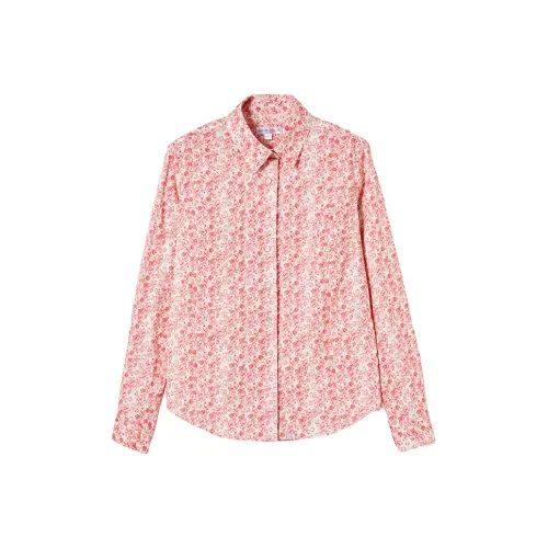 COTON DOUX Цветочная рубашка женская