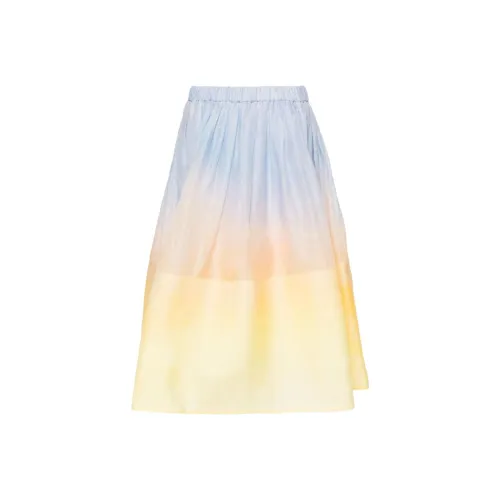 Zimmermann SS24 Повседневный Длинный Юбка Женские Желтый