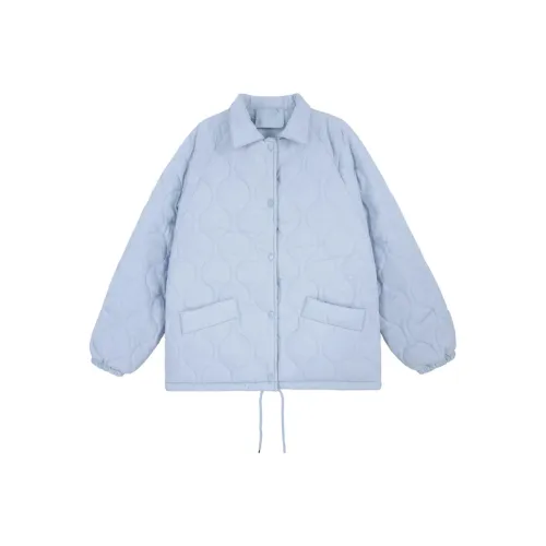 DOSOHEB Светло-синий Женский пуховик