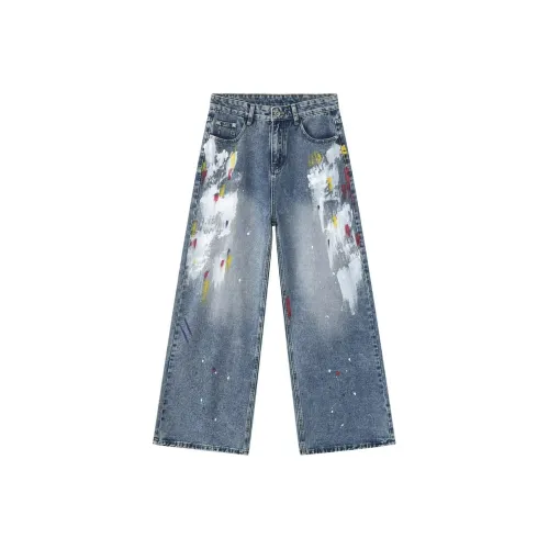 GEOGRE ALEX Синий Мужские Джинсы