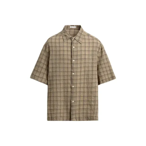 ZARA Средний Телесный Мужские Рубашки