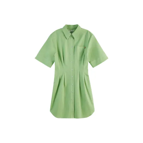 Scotch Soda Короткий рукав Платье Женское