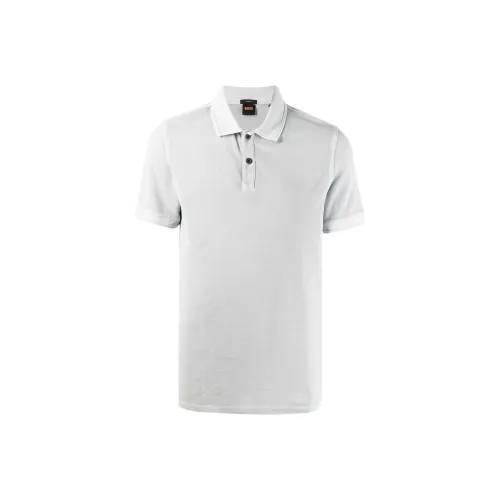 Hugo Boss Серый Мужской Поло