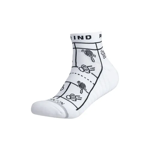 P.R IND Yue Спортивные носки Белый Унисекс MID Носки до икры