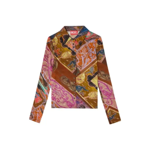 DIESEL Коричневые Женские Рубашки