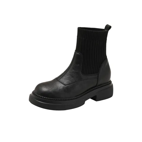 TATAYA Ботильоны Черные Женские