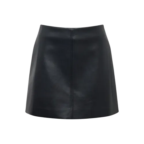 NILS BY NUDELUCY Кожаные короткие юбки Женские