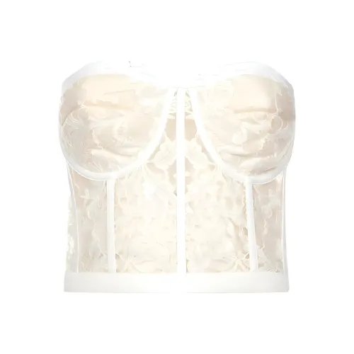 Alexander McQueen Без бретелек Топ Женский