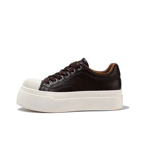 BELLALILY Низкий топ Скейтборд Кроссовки Женские