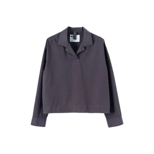 MARGARETHOWELL Темно-синие женские рубашки