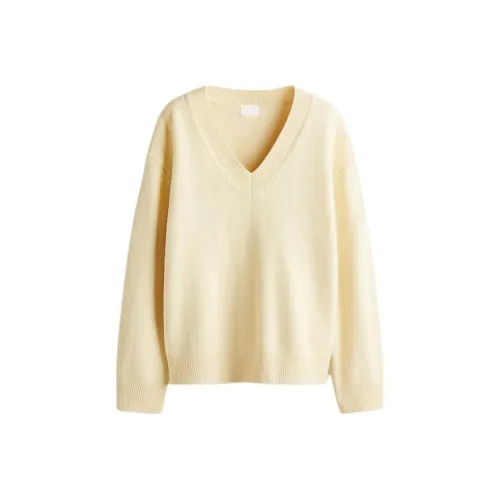 H M Желтый Женский Трикотаж