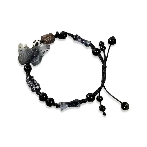 Yu Oval Bangle Хлопок Браслет Шнурки Женские