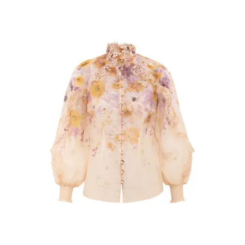 Zimmermann Бежевые Женские Рубашки