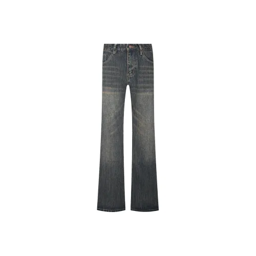 COOLALPACA Буткат Джинсы Унисекс