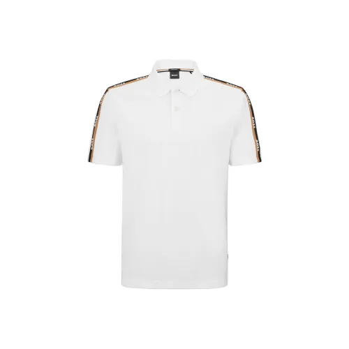 Hugo Boss Белая Мужская Поло