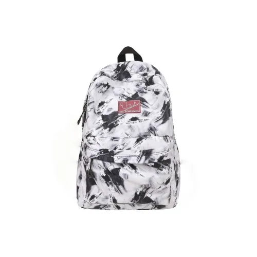 BGAY Nylon Backpack Standard Unisex White Gray BGAY Нейлоновый рюкзак стандартный унисекс белый серый