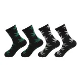 4 пачки [Черный Белый 2 + Черный Зеленый 2]