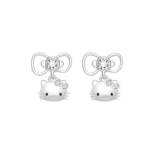 Sanrio x Hello Kitty Сплав Серьги-гвоздики Женские