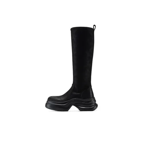 GG CC визуально увеличивает рост похудение колено высокие сапоги женские