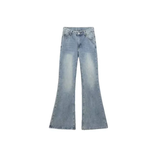 Vine Color Светло-Синие Женские Джинсы