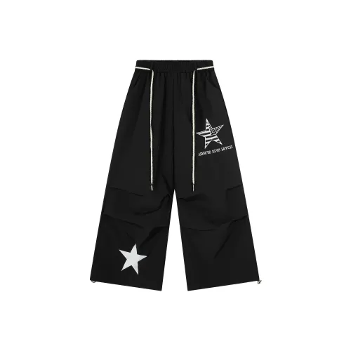 7 SEVFUN Черные Женские Повседневные Штаны