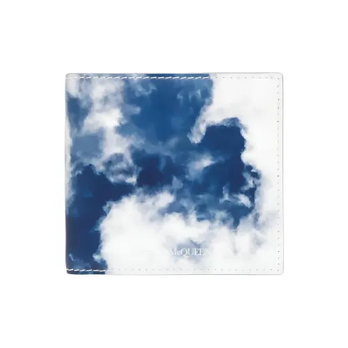 Alexander McQueen Мужской Синий Белый