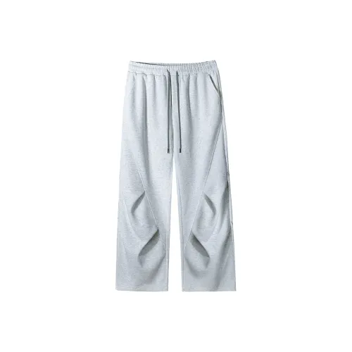 Muscle Dog Светло-Пшеничный Серый Мужские Повседневные Штаны