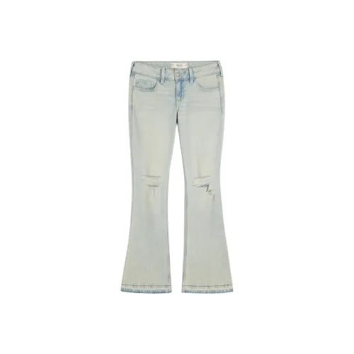 Hollister Blue Women's Jeans Hollister Синий Женские Джинсы