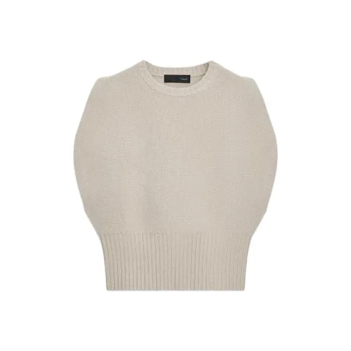 ZARA Бежевый Женский Топы без рукавов