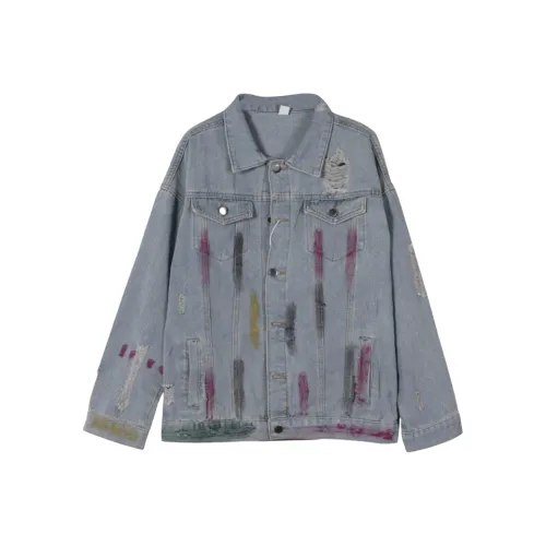 JOSR Светло-синие Женские Джинсовые Куртки