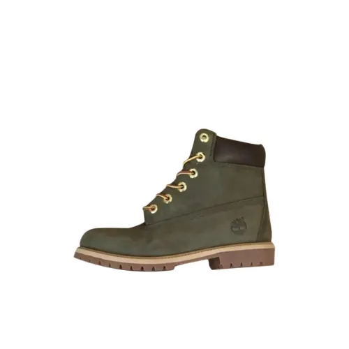 Timberland 6 Inch High Топ Детские ботинки Зеленый Детский
