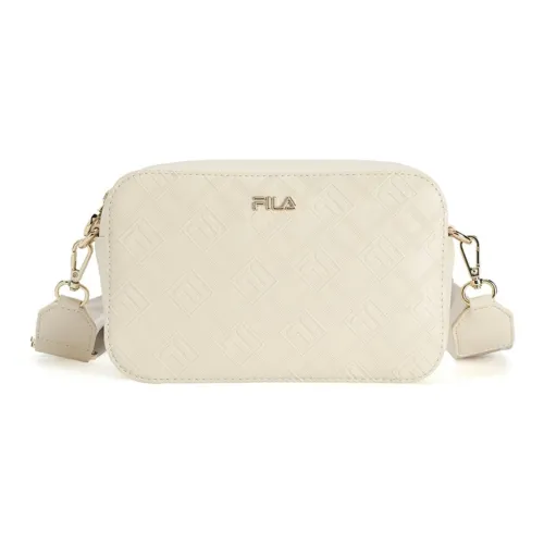 FILA Белый ПУ (полиуретан) с синтетической кожей сумка через плечо стандартная женская серый пшеница