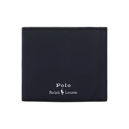 Polo Ralph Lauren Кожа Кошелек Унисекс Черный