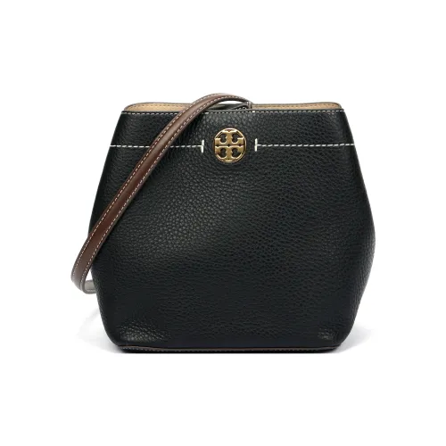 Tory Burch Кожа Сумка через плечо Женская Черная Коричневая