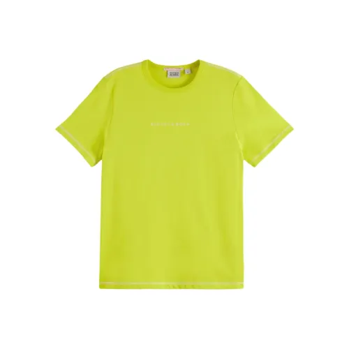 Scotch Soda Цитрусово-оранжевый Желтый Женские T-рубашки