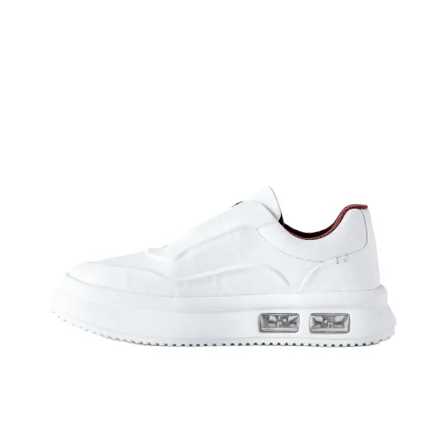 HUILETU Executive Новый Богатство Позиционирование стиля Лоферы 4,5 см Мужской Белый кофейный Цвет