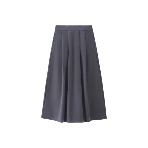 Giordano KNIT Длинная Юбка Женская