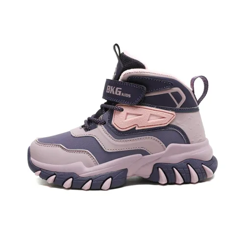 BKG Устойчивые к истиранию противоскользящие детские зимние сапоги