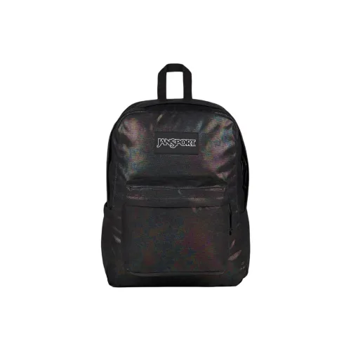 JanSport Полиэстер Рюкзак Унисекс Масло Фильм Черный