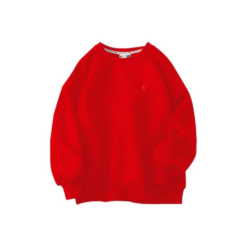QIAODAN Aurora Red Unisex Свитшоты
