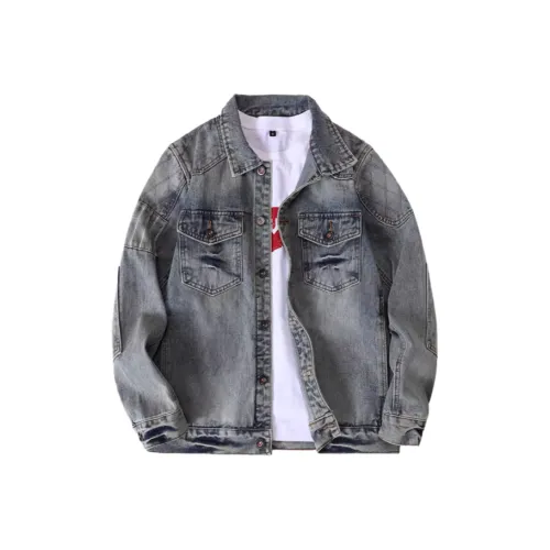 CAT'S PAW Серый Унисекс Джинсовые куртки