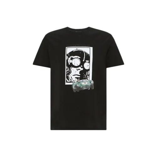 EMPORIO ARMANI Мужские черные футболки