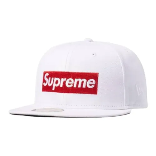 Supreme x New Era Кепки Унисекс Белый