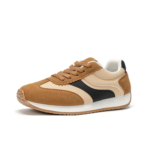 Warrior визуально увеличивает рост устойчивый к истиранию легкий противоскользящий низкий топ кэжуал женский хаки коричневый черный