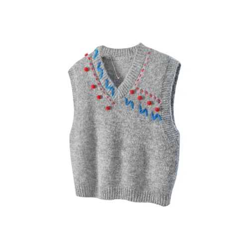 TOUCH Светло-серый Женский жилет